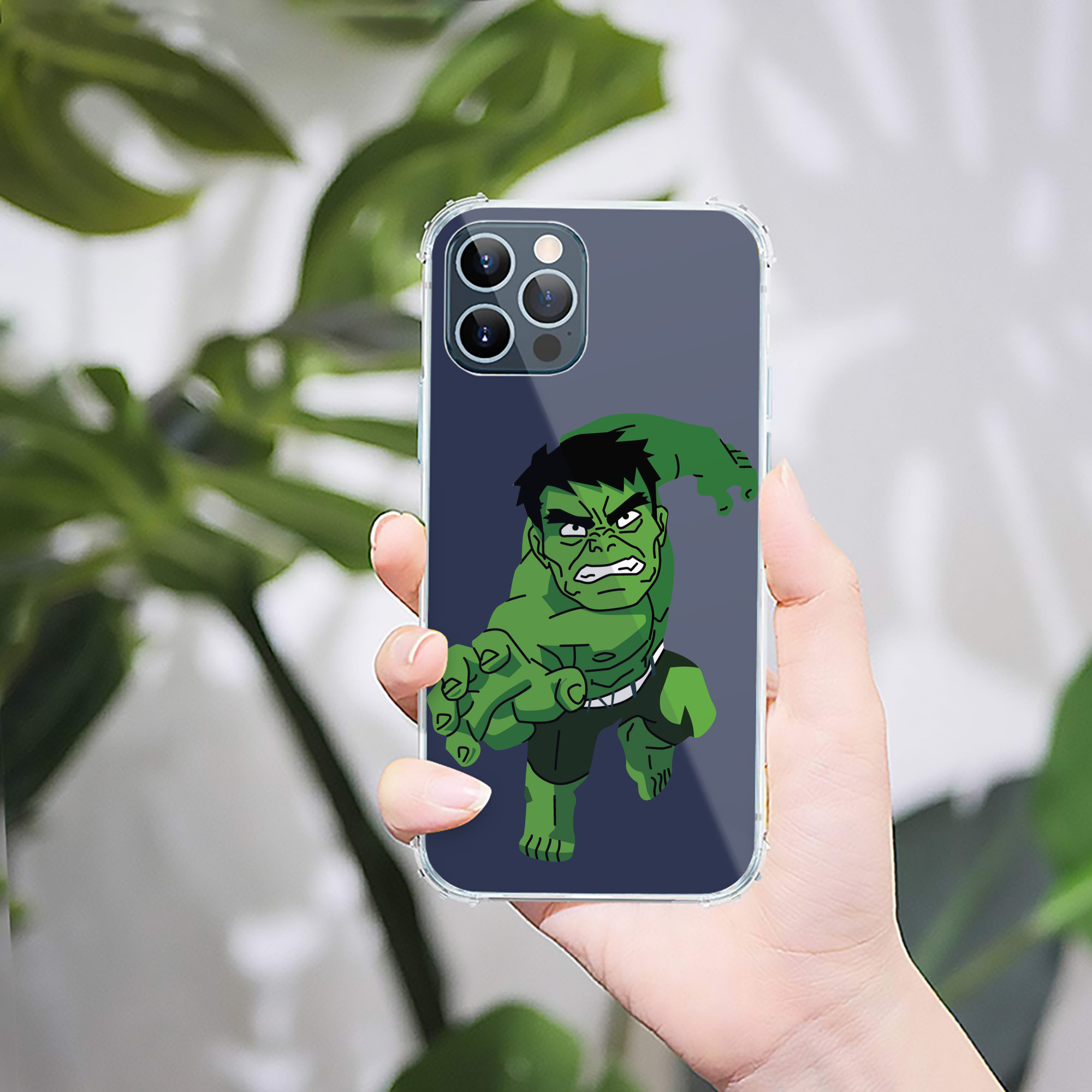 （画像用） アベンジャーズ The Avengers 【iPhone 12シリーズ対応】透明スマホケース（クリアソフトケース）